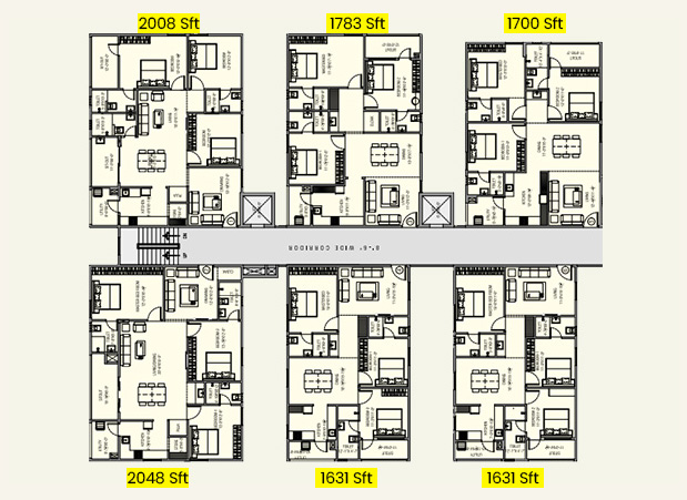 Block IV Floor Plan | MVV Green Field